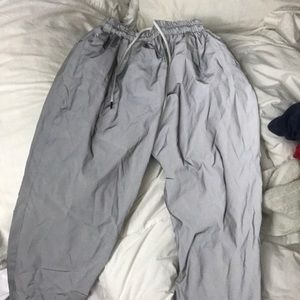 Reflective mymummade it pants . Have seen on Kylie